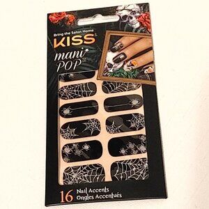 KISS Mani Pop Halloween Nail Accents with Rhinestones